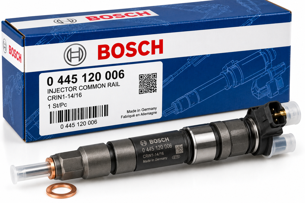 [0 445 120 006] Bosch 0445120006 CRIN1-14/16 Common Rail Injector – Mitsubishi Fuso 6M70 | ME355278
