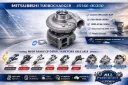 MITSUBISHI 3LM TURBOCHARGER OEM 49166-00380